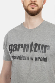 Szary t-shirt Garnitur Zostawiłem w Pralni