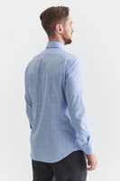 Koszula w kratę POW i kołnierzem button down