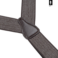 Szelki Męskie „Gorzka Czekolada” – 2w1