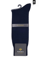 Granatowe skarpetki Pedemeia 98% Bawełna Fil D'Écosse