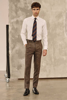 Koszula na spinki z fakturowanej tkaniny