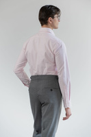 Koszula męska OCBD w różowe paski