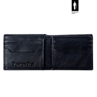 Portfel na karty i banknoty z cielęcej skóry RFID