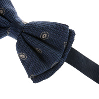 Mucha w drobne łezki, granatowa