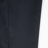 Spodnie garniturowe w kant, granatowa wełna