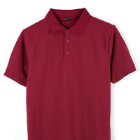 Koszulka polo z czerwonej piki