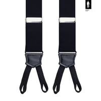 Szelki męskie z jedwabiu Black Tie Essential