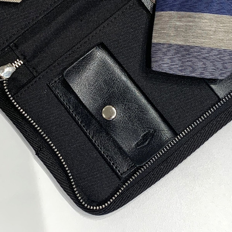 Skórzane Etui Podróżne na Dwa Krawaty