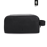 Męska skórzana kosmetyczka podróżna Pewien Pan – czarna