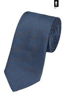 Krawat z grenadyny w kolorze szafirowego dymu