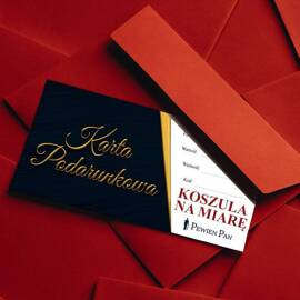 Voucher na koszulę na miarę 749 zł