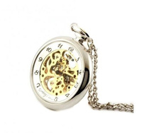 Zegarek kieszonkowy Srebrny Smok