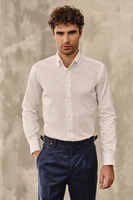 Biała koszula button down 100% bawełna