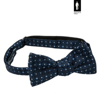 Ciemnoniebieska mucha wiązana