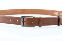 Pasek z wyraźną fakturą jasny brąz