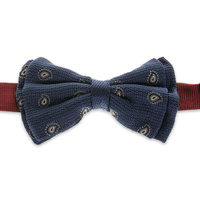 Mucha w drobne łezki, granatowa